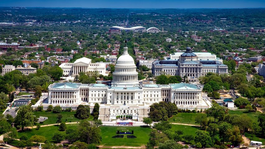 The Capitol in Washington DC is an example of neoclassical architecture