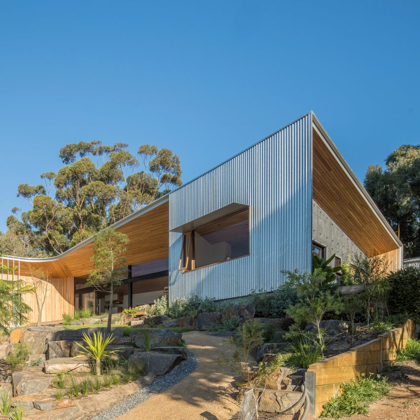 Willunga House is a retirement residence designed around a garden and a view
