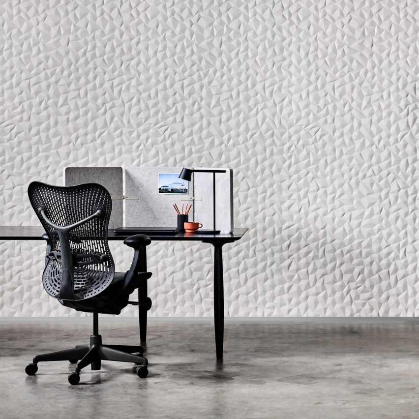 Zen and Ion acoustic wall panels by Woven Image