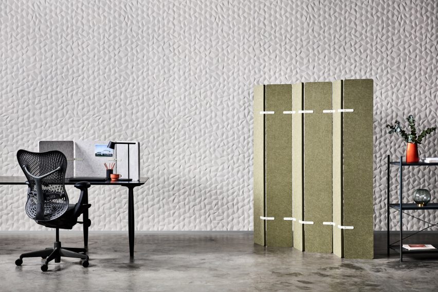 Ion wall panel by Woven Image