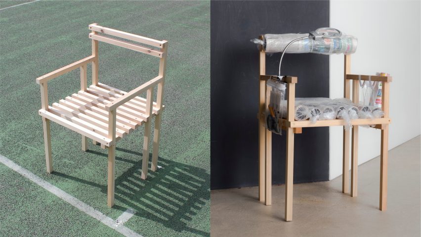 Booster seat by Nicole Mclaughlin from 19 Chairs project