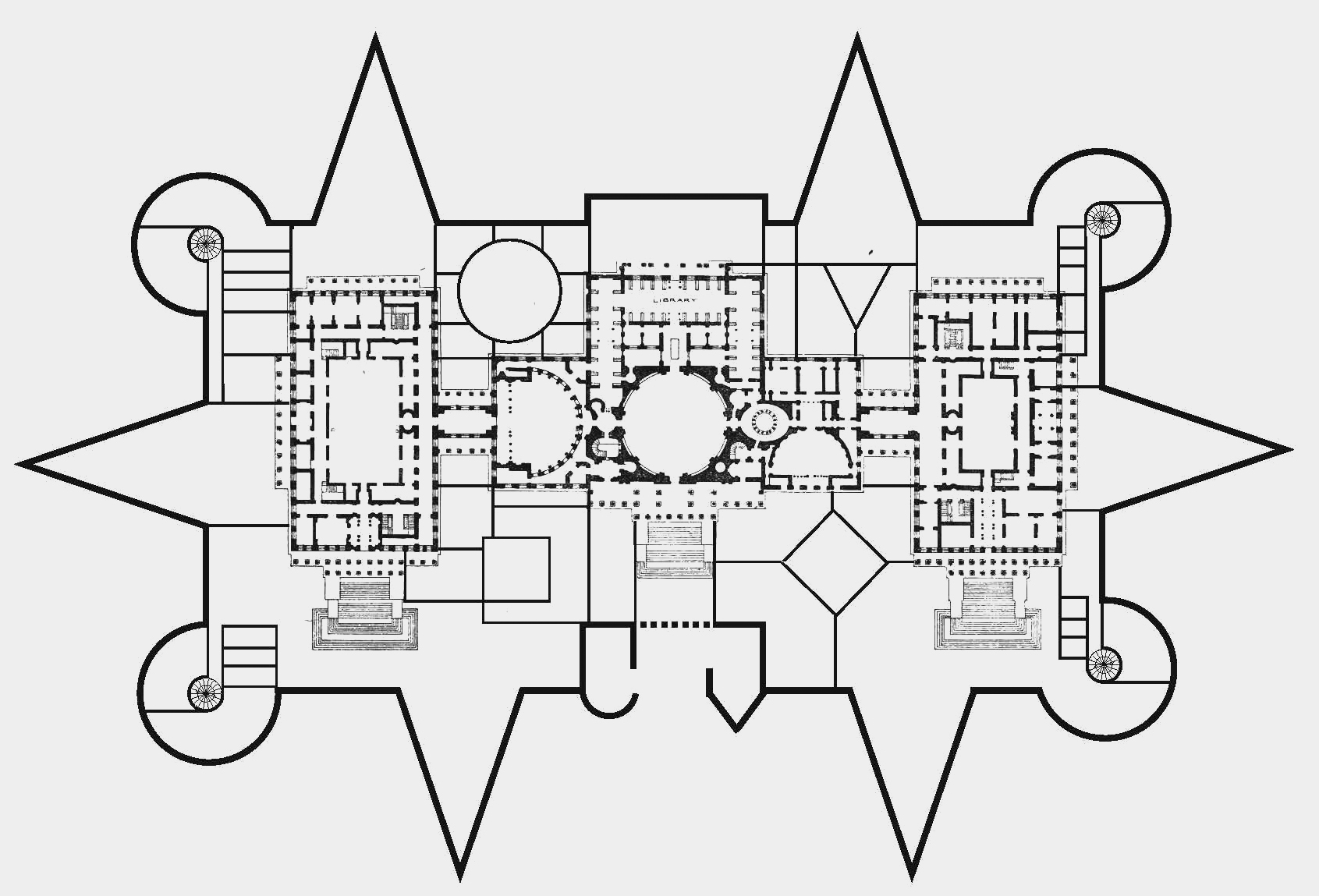 Plan of Capitol Castle