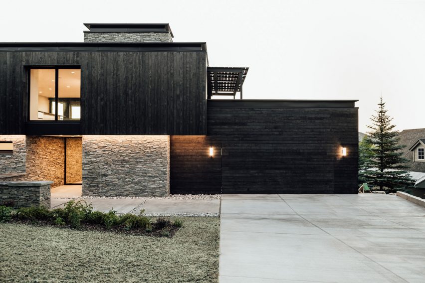 Exterior of Meadows Haus Utah Klima Architecture