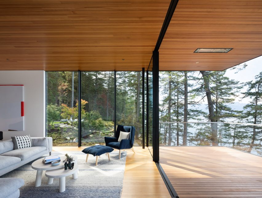 Office of McFarlane Biggar Architects + Designers Bowen Island House British Columbia