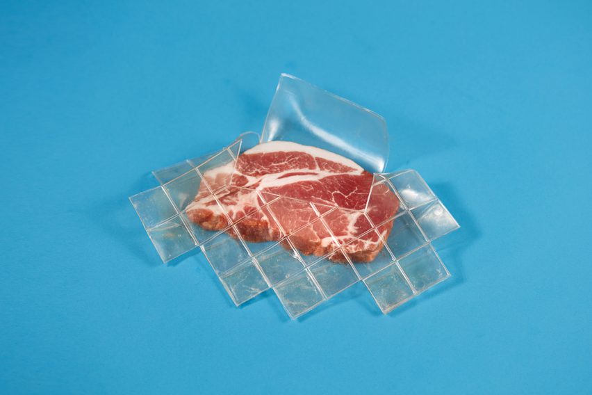 Biodegradable meat packaging