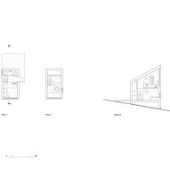 Ivy plans and sections at 48°Nord hotel in Breitenbach by Reiulf Ramstad Arkitekter