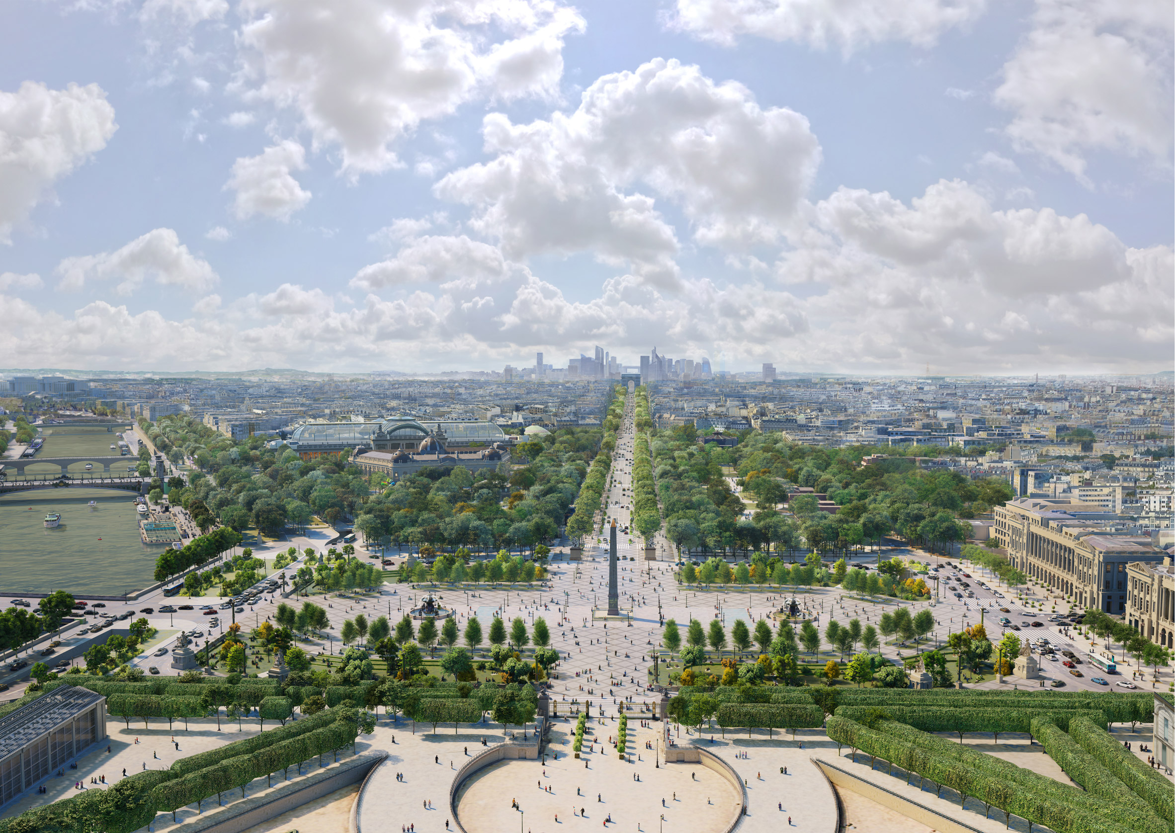 Champs-Élysées avenue in Paris to become an extraordinary garden