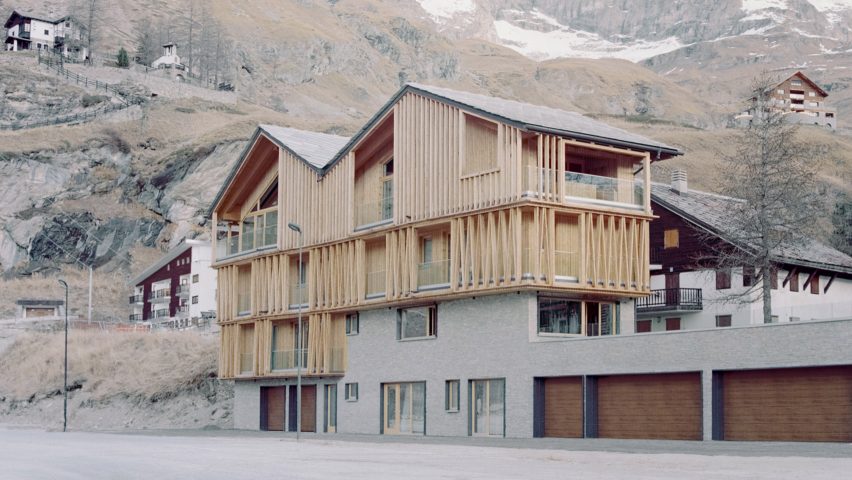 A contemporary chalet in the Italian village of Valtournenche