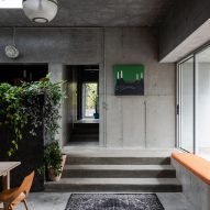 Inside Concrete House by RAW Architecture Workshop in East Sussex