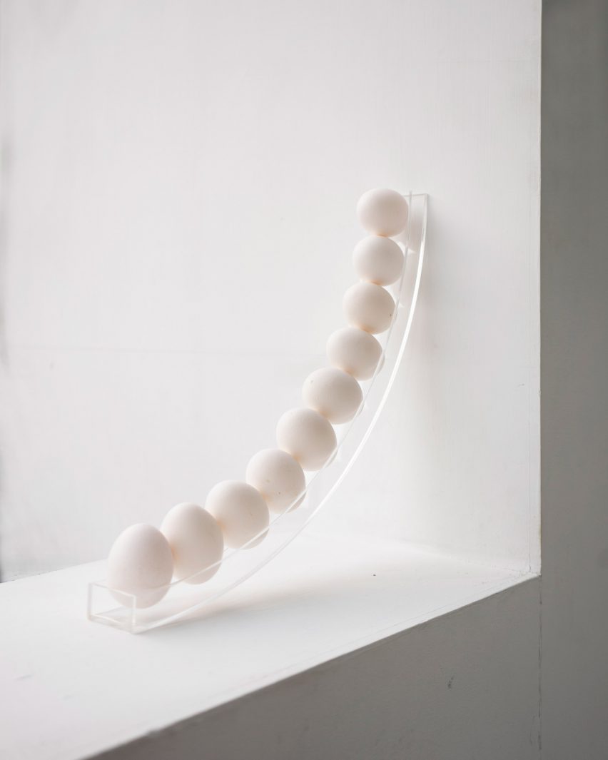 Egg Rack #05 from The Egg Rack Made a Disclaimer by Liang-Jung Chen