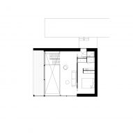 The second floor plan of the floating house by i29