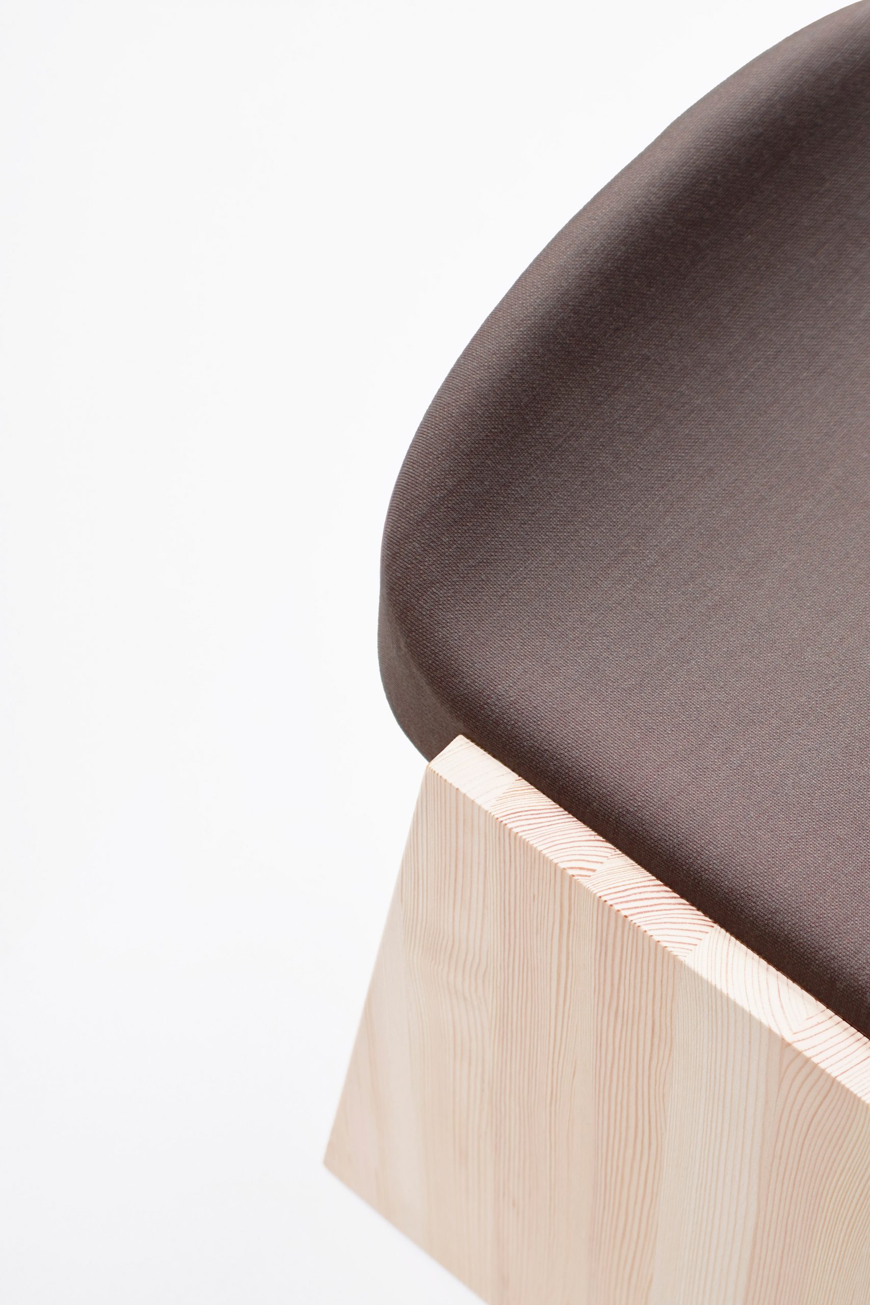 Upholstery of Soft Fronda stool by Industrial Facility for Mattiazzi