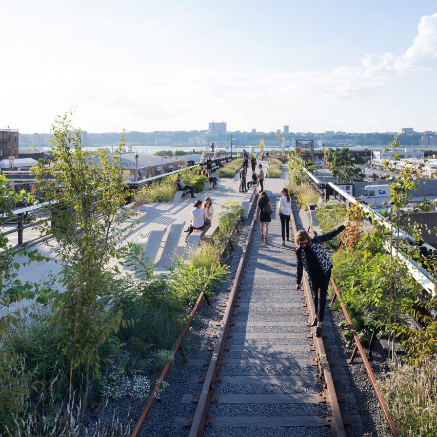 High Line extension plans, photo from original completion in 2014
