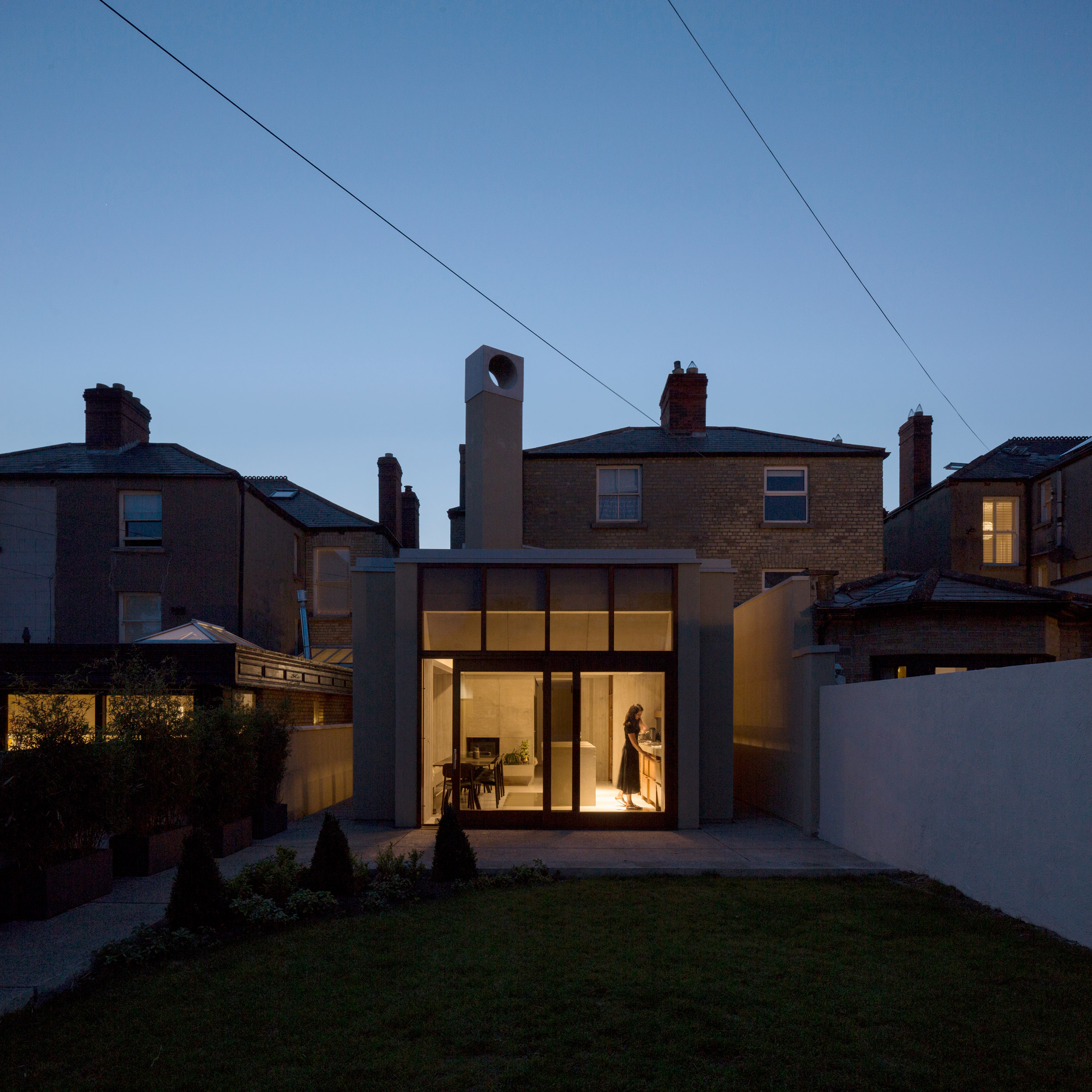 The exterior of the Hollybrook Road extension by TOB Architect