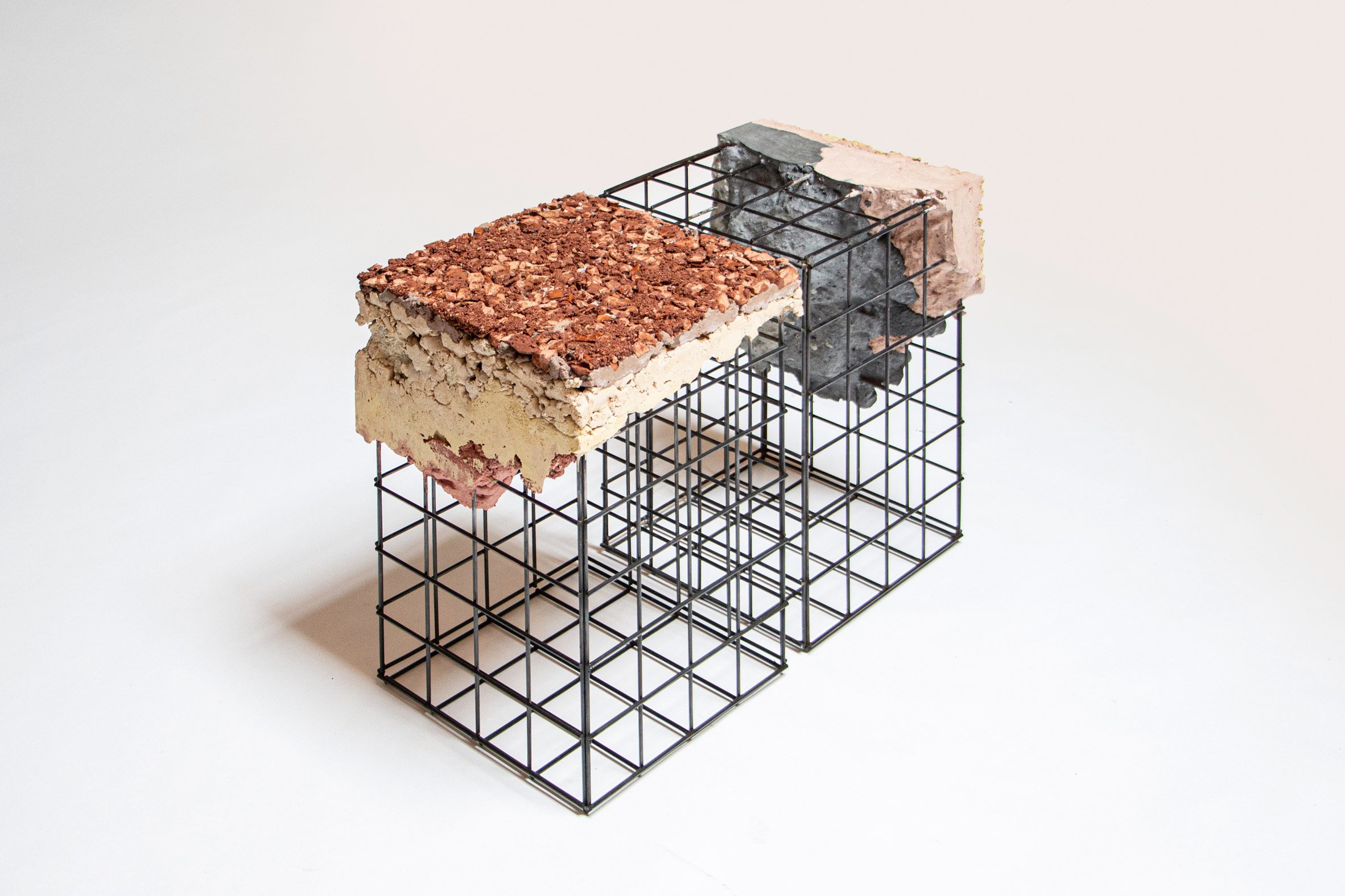 Stool modules from Appropriating the Grid furniture collection