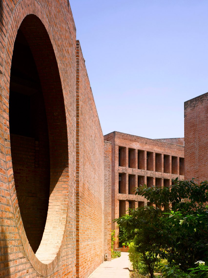 Indian Institute of Management Ahmedabad campus by Louis Kahn