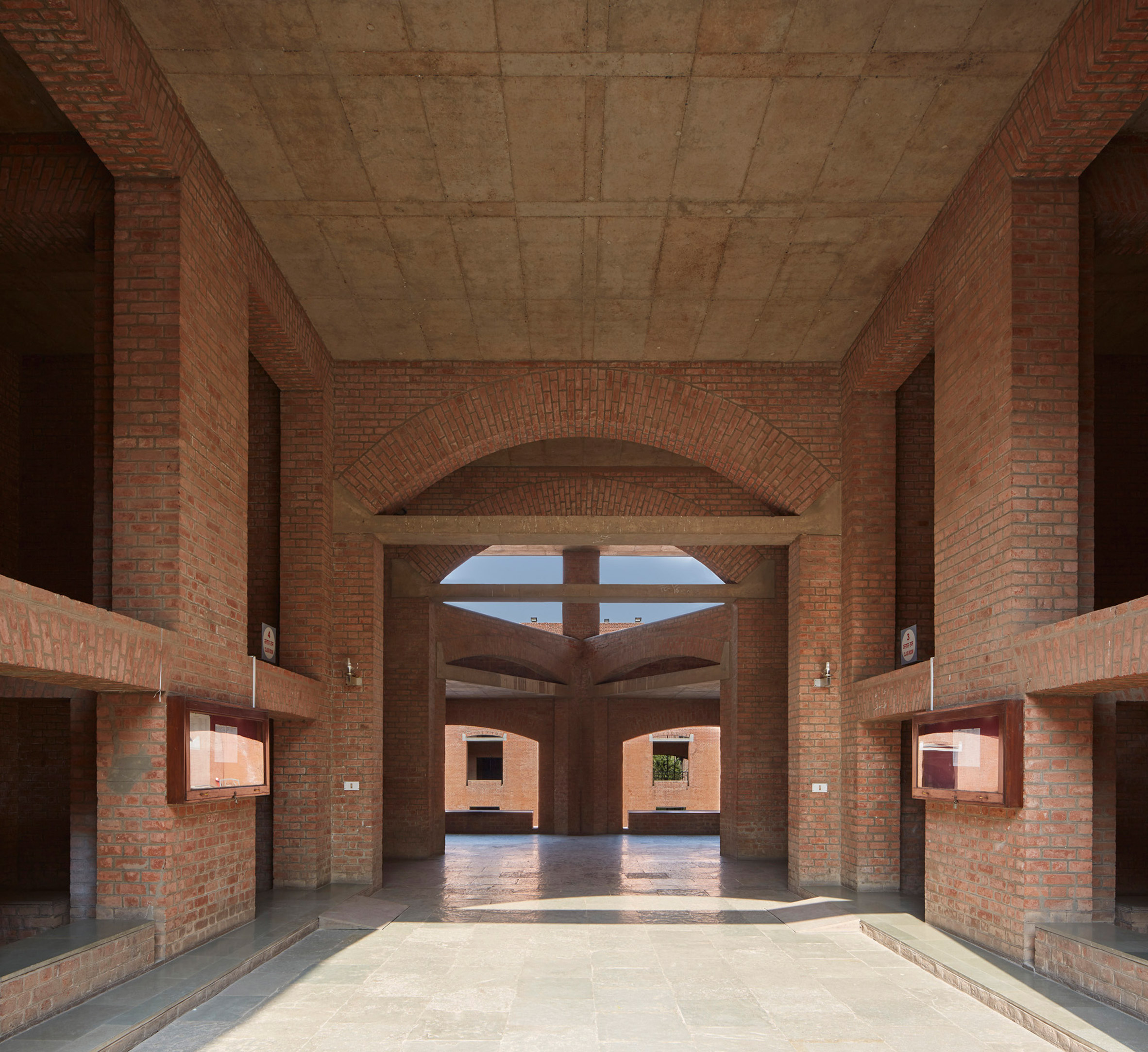 Indian Institute of Management Ahmedabad campus by Louis Kahn