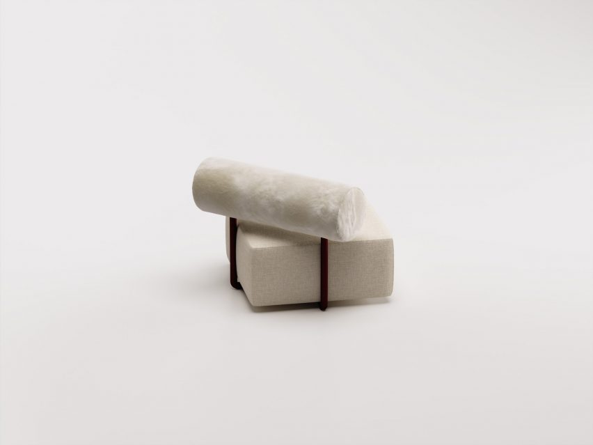 Mélos Soft armchair by Aro Vega for Monogram