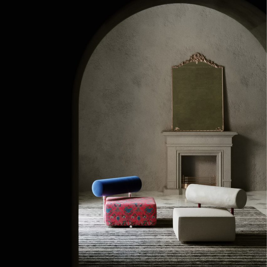 Mélos armchair by Aro Vega for Monogram in a Paris apartment