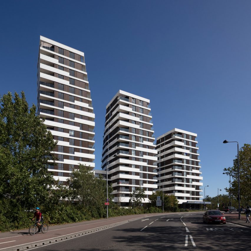 Streamlined "Smart Deco" towers provide focal point for Pollard Thomas Edwards' Motion development