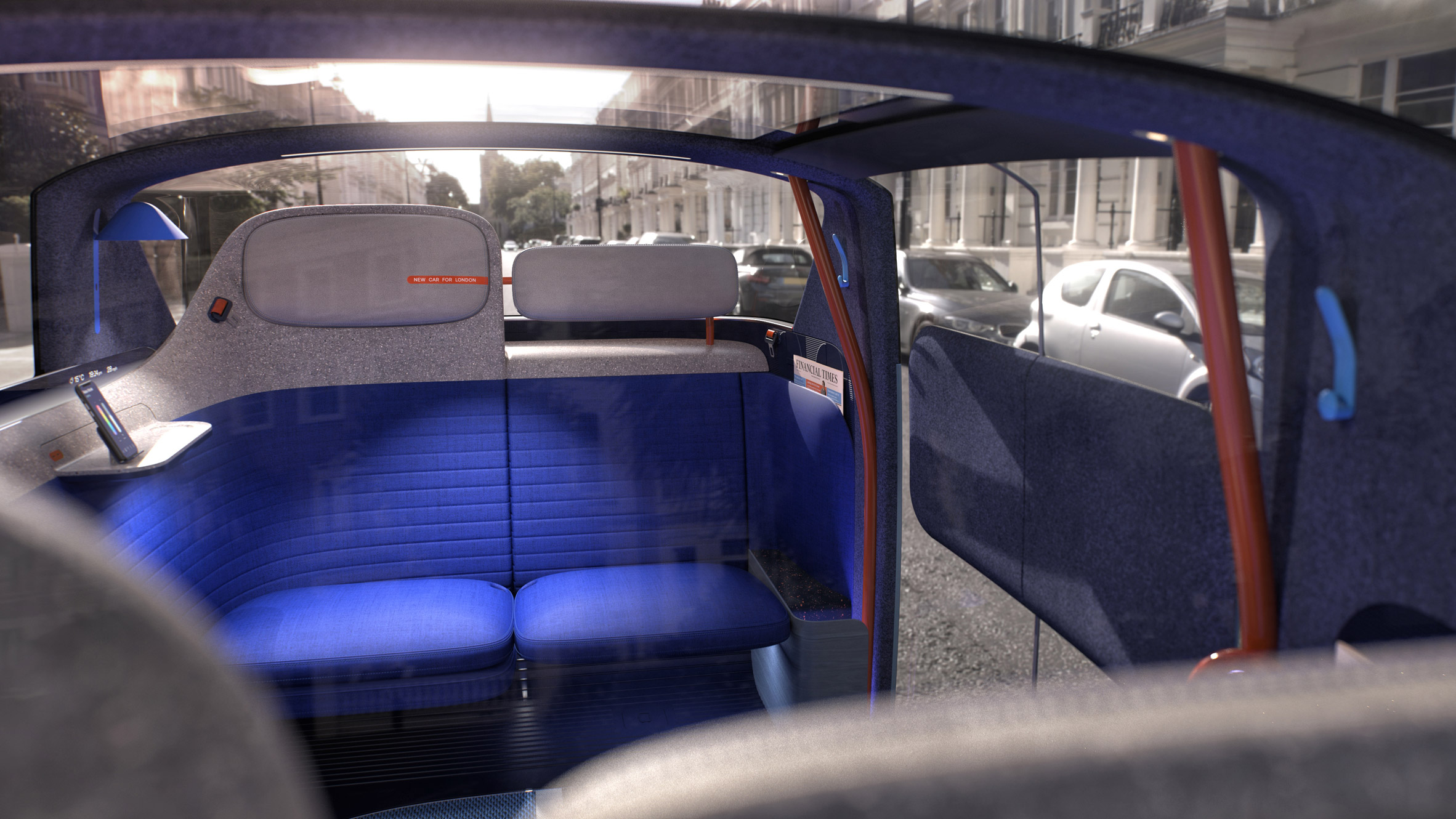 Interior of New Car for London by PriestmanGoode