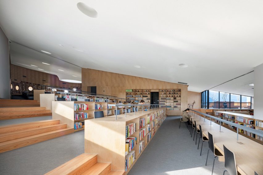Stepped reading spaces