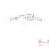 The third floor plan for (Re)forming Duichuan Tea Yards centre by O-office Architects