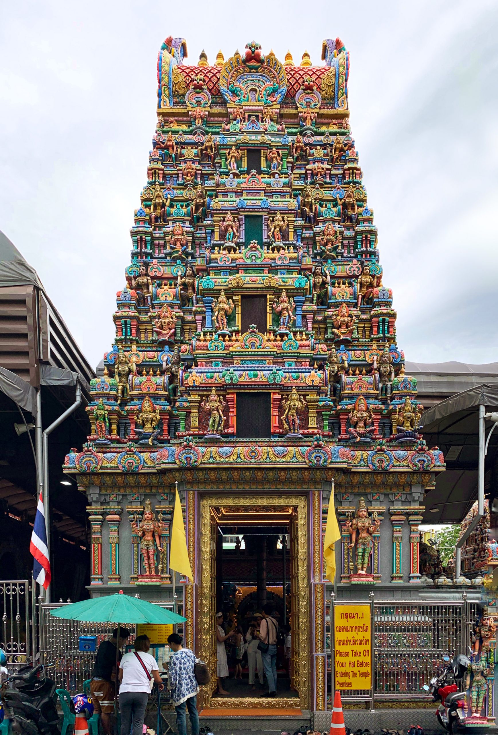 Exterior of Sri Mariamman Temple