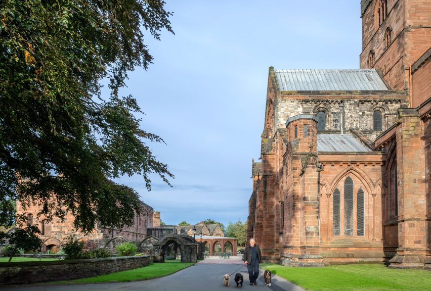 A view of The Fratry at Carlisle Cathedral by Feilden Fowles
