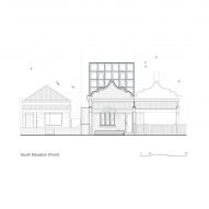Front elevation Union House by Austin Maynard Architects