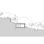 Section two at Villa Nemes by Giordano Hadamik Architects