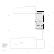 First floor plan for Villa Tennisvägen by Johan Sundberg Arkitektur