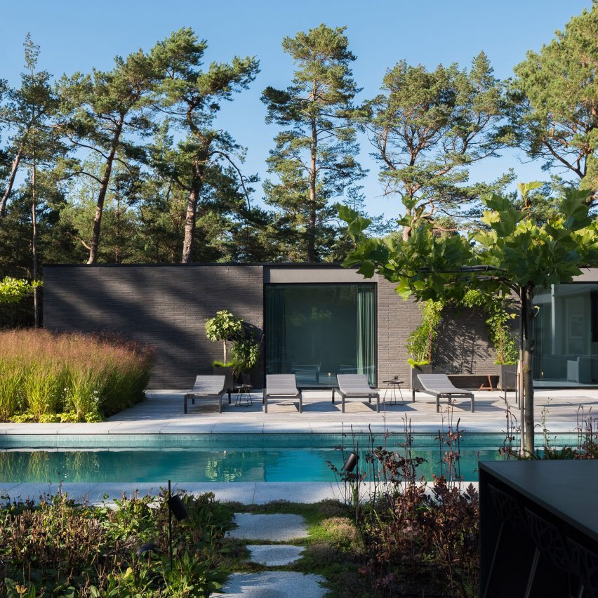 Johan Sundberg Arkitektur completes brick house in a Swedish forest