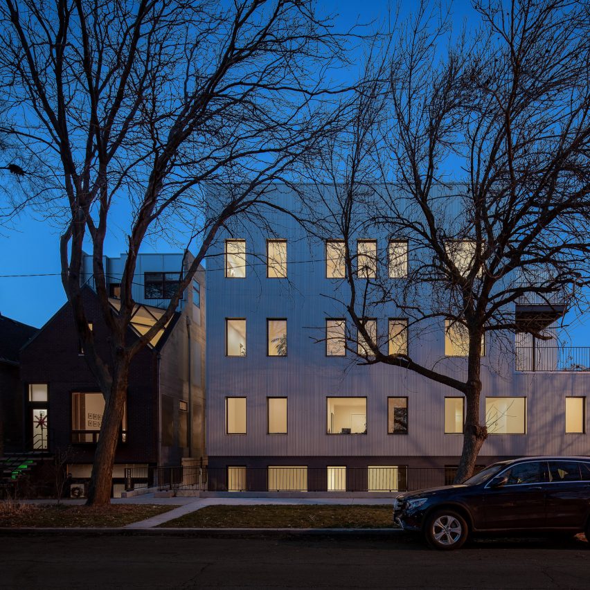 2016 W Rice housing in Chicago by Vladimir Radutny Architects