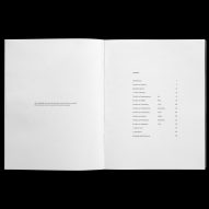The book's contents page