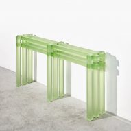 Green Console by Laurids Gallee