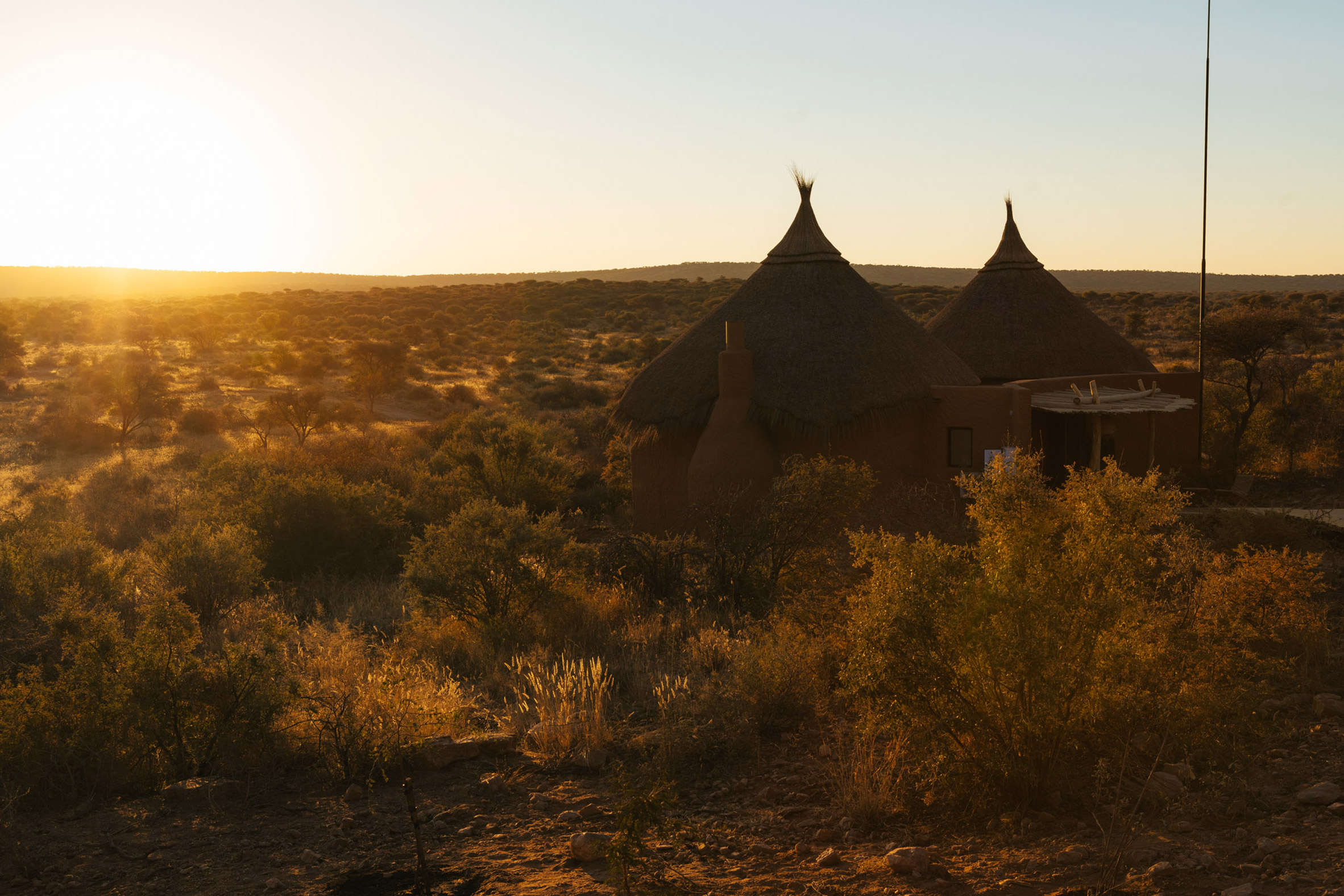 The Omaanga lodge in Namibia