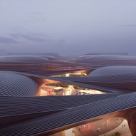 International Exhibition Centre in Beijing by Zaha Hadid Architects