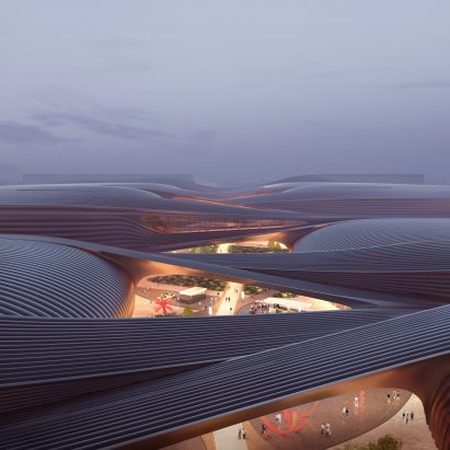 Zaha Hadid Architects的北京国际展览中心
