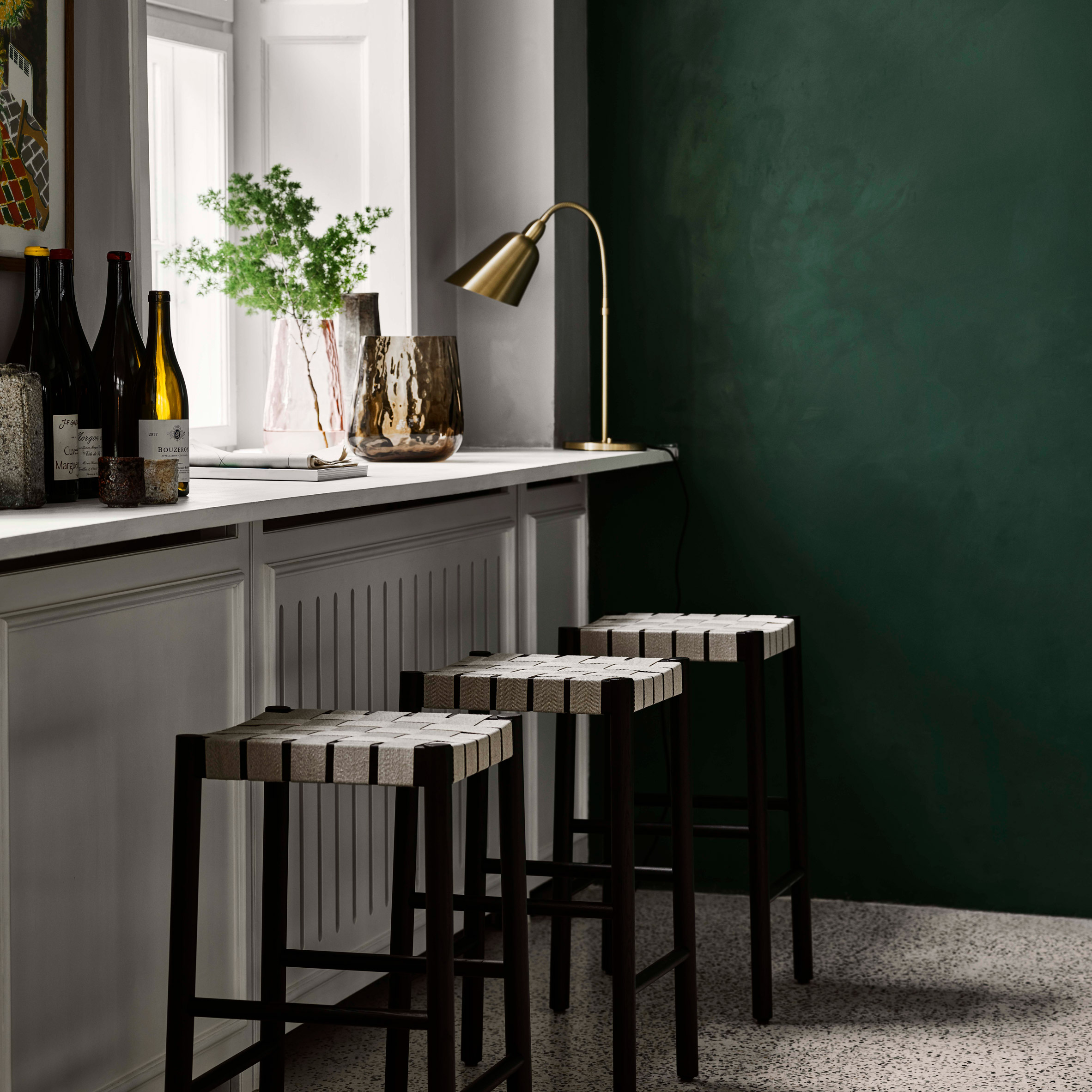 Betty bar and counter stool by Thau & Kallio for &Tradition
