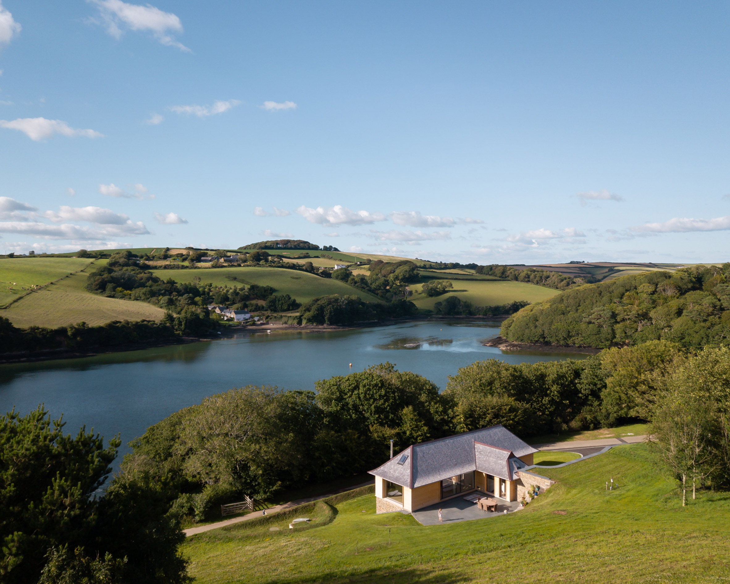 House in an Area of Outstanding Natural Beauty overlooking Salcombe Estuary