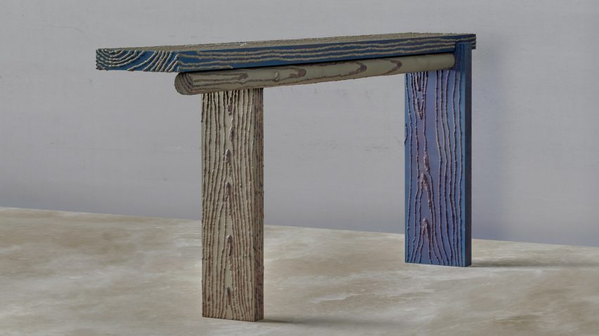 Carbon bench by Ward Wijnant