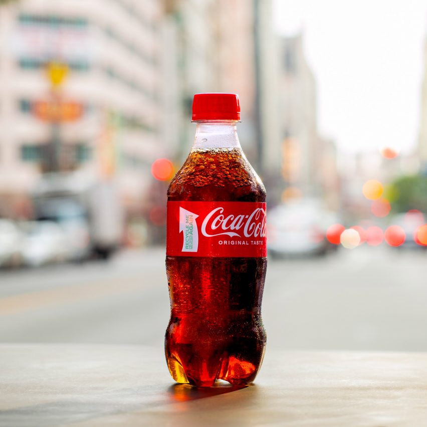 Coca-Cola's new 12.3 ounce sip-sized rPet bottles