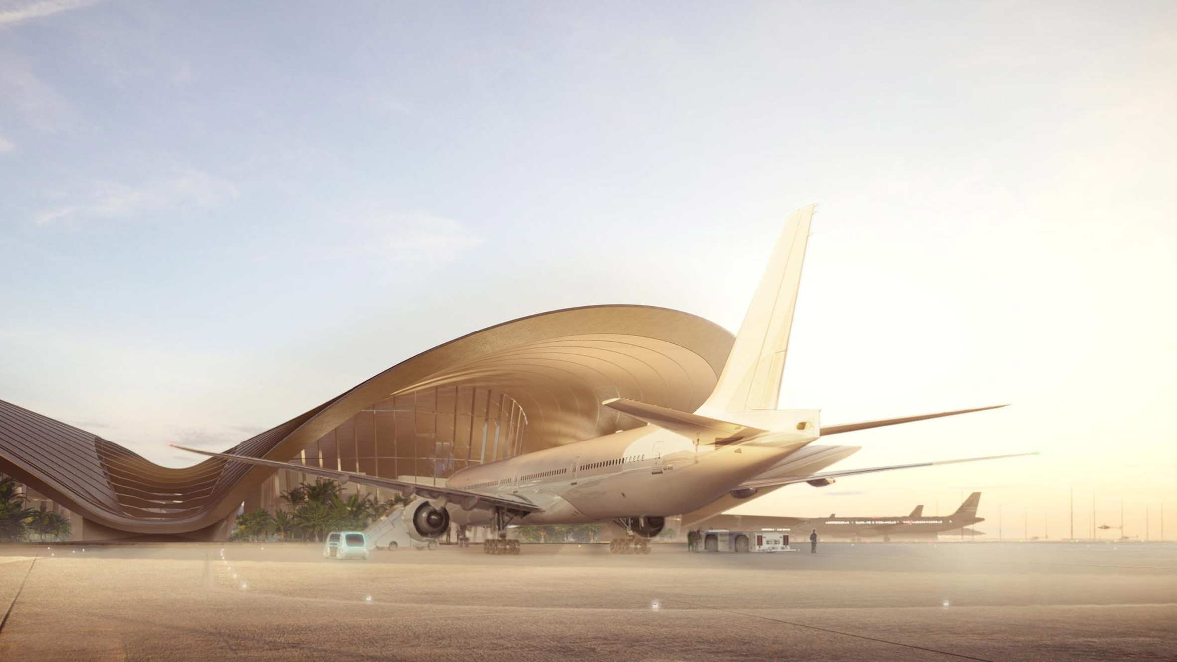 Red Sea International Airport in Saudi Arabia by Foster+ Partners 