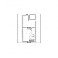 First floor plan of Cottage Pod Bukovou by Mjölk architekti