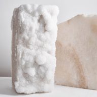 Erez Nevi Pana constructs "small-scale architecture" from Dead Sea salt