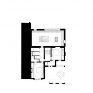 First floor plan by Declerk-Daels Architecten