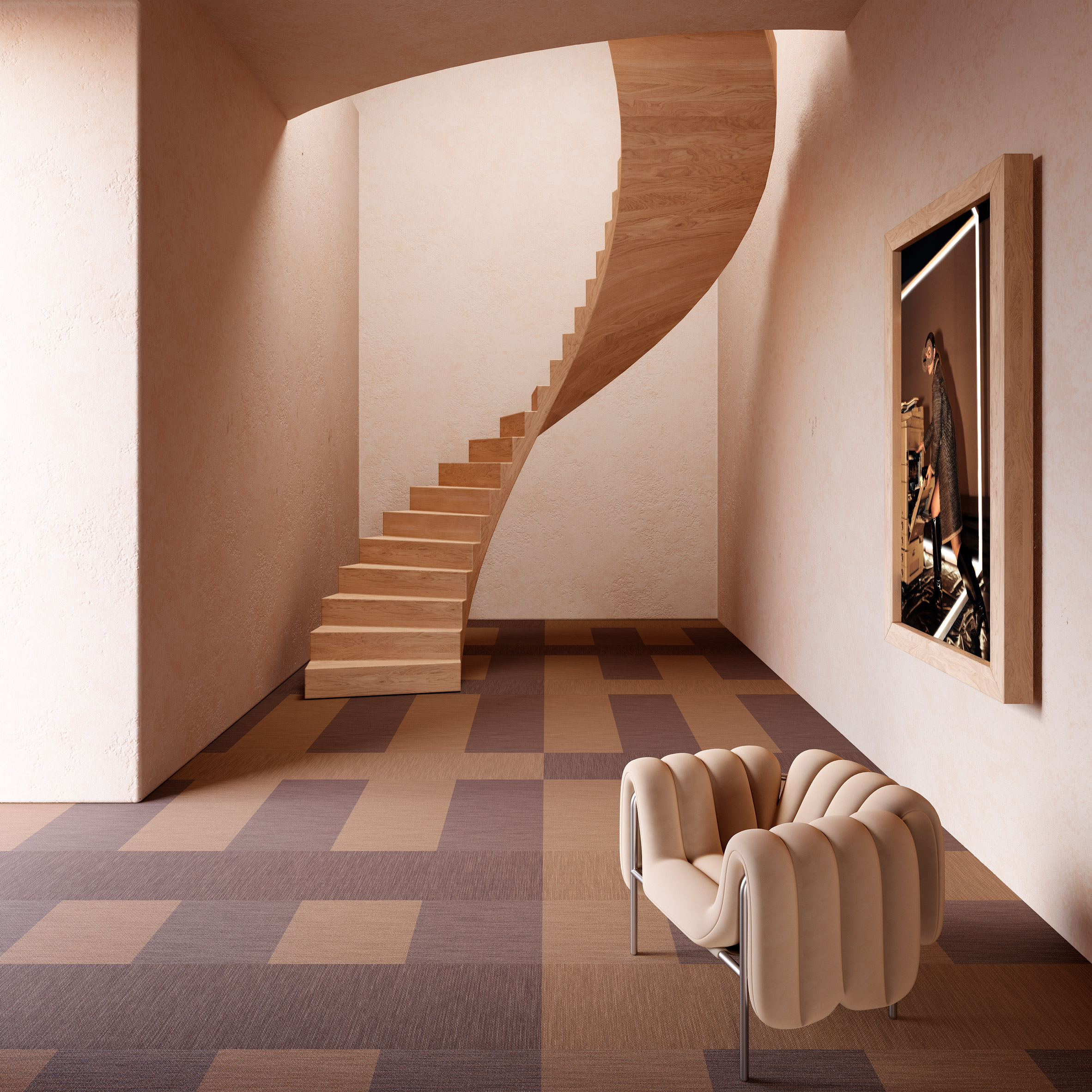 Emerge flooring tiles by Bolon