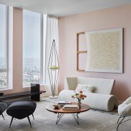 Penthouse of SOM-designed tower transformed into collectible design gallery