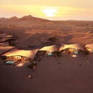 This week Foster + Partners revealed a pair of Saudi Arabian hotels